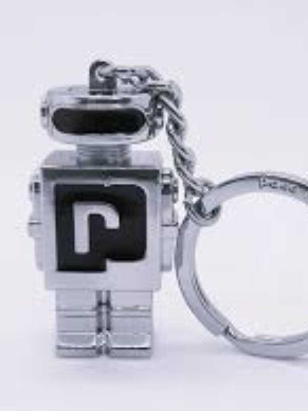 Paco Rabanne Phantom Travel Kit-Black Reversible Pouch&Key Chain Set-2pc-NEW - Picture 7 of 14